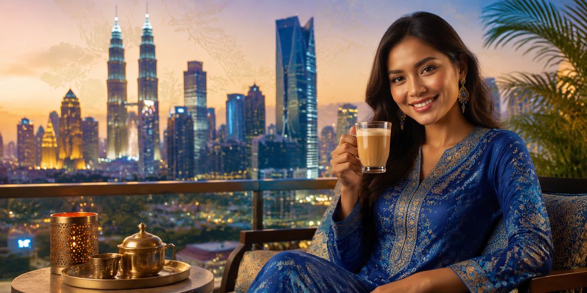 Pengguna wanita VIP di Kuala Lumpur menikmati bonus sambil menonton bola sepak