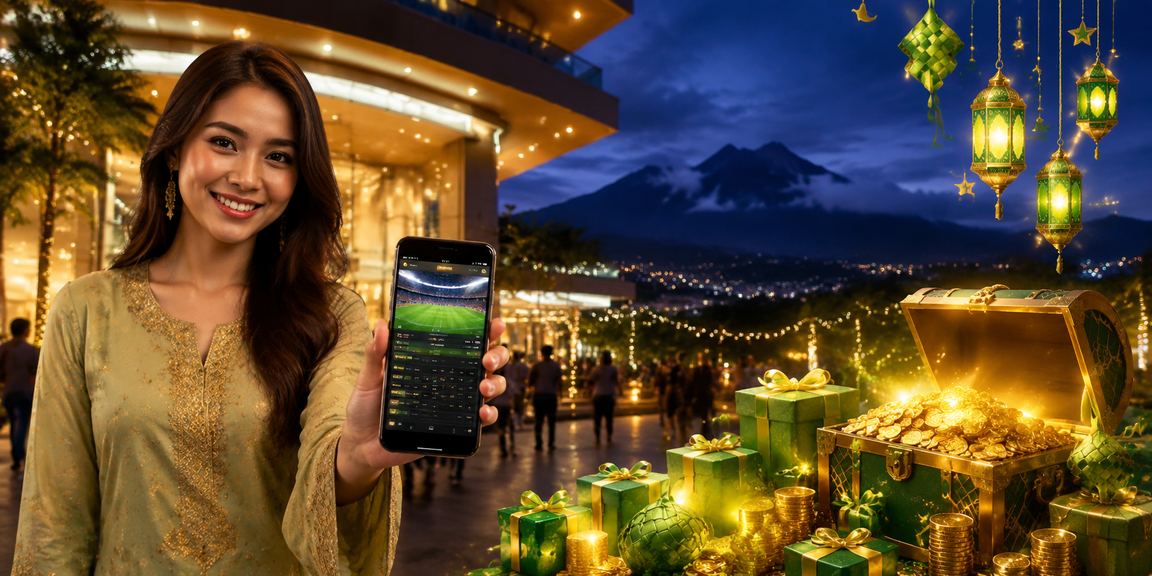 Pengguna Sabah membuat taruhan loteri semasa Hari Raya dengan suasana meriah